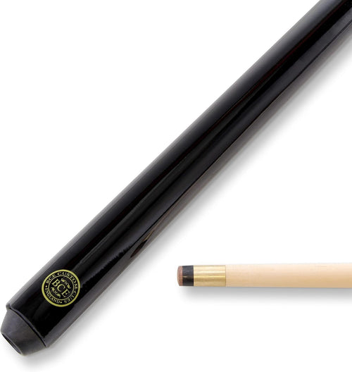 57in Hardwood Pool Cue 2 Piece Centre Joint 11mm Screw Tip