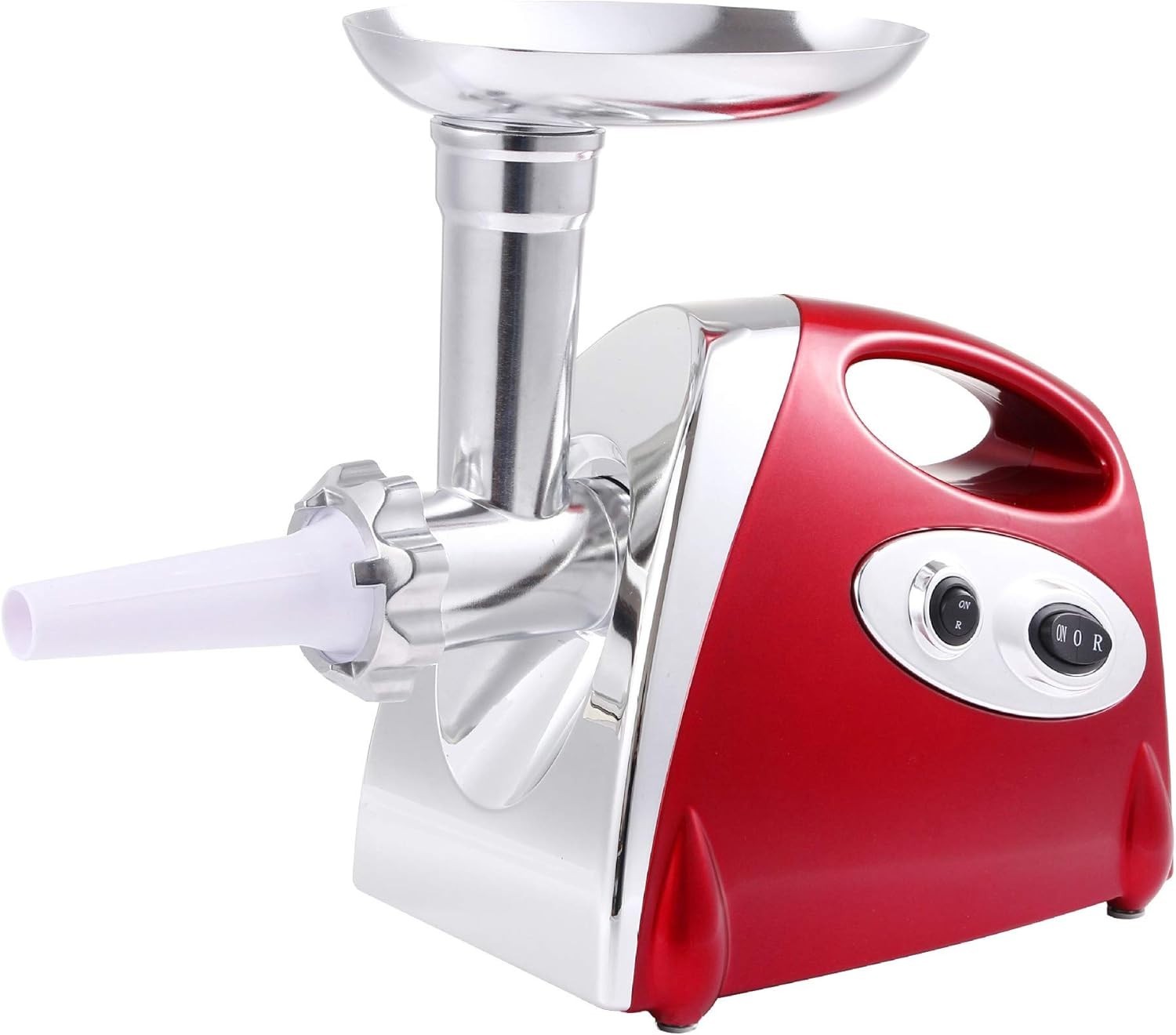 2800W Electric Meat Grinder Sausage Maker Mincer 3 Grinding Plates Red