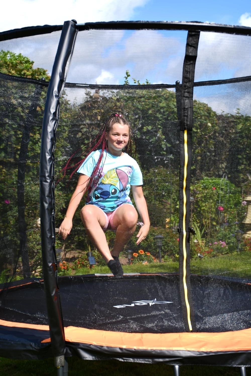 10ft Outdoor Trampoline Safety Net Enclosure Heavy Duty Kids Adults
