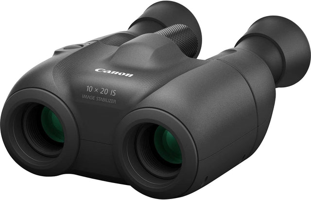 10x20 Compact Image-Stabilised Travel Binoculars Lightweight HD Optics