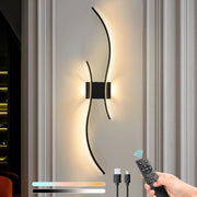 Rechargeable Wireless Wall Light 100cm with Remote & Dimmable Touch Control