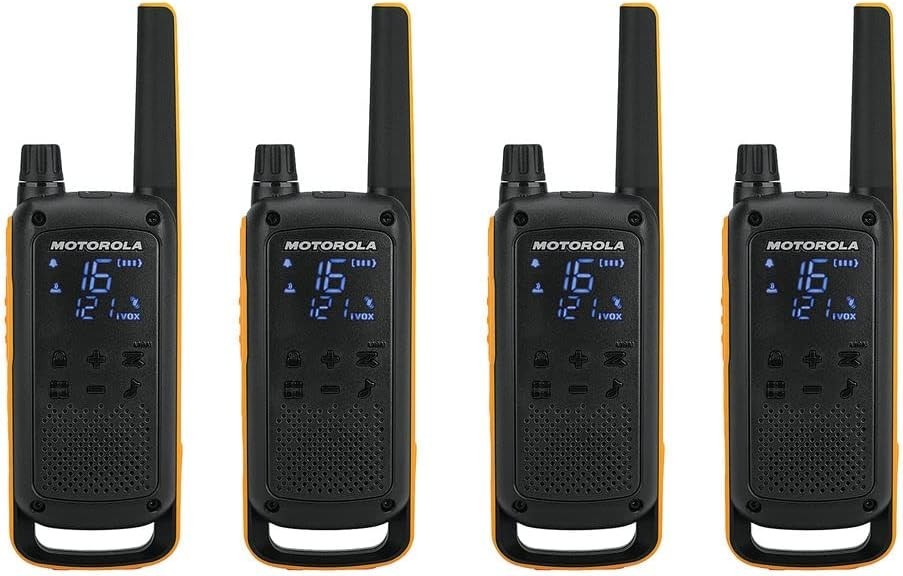 Long Range Walkie Talkies Quad Pack 10KM PMR446 2 Way Radios VOX