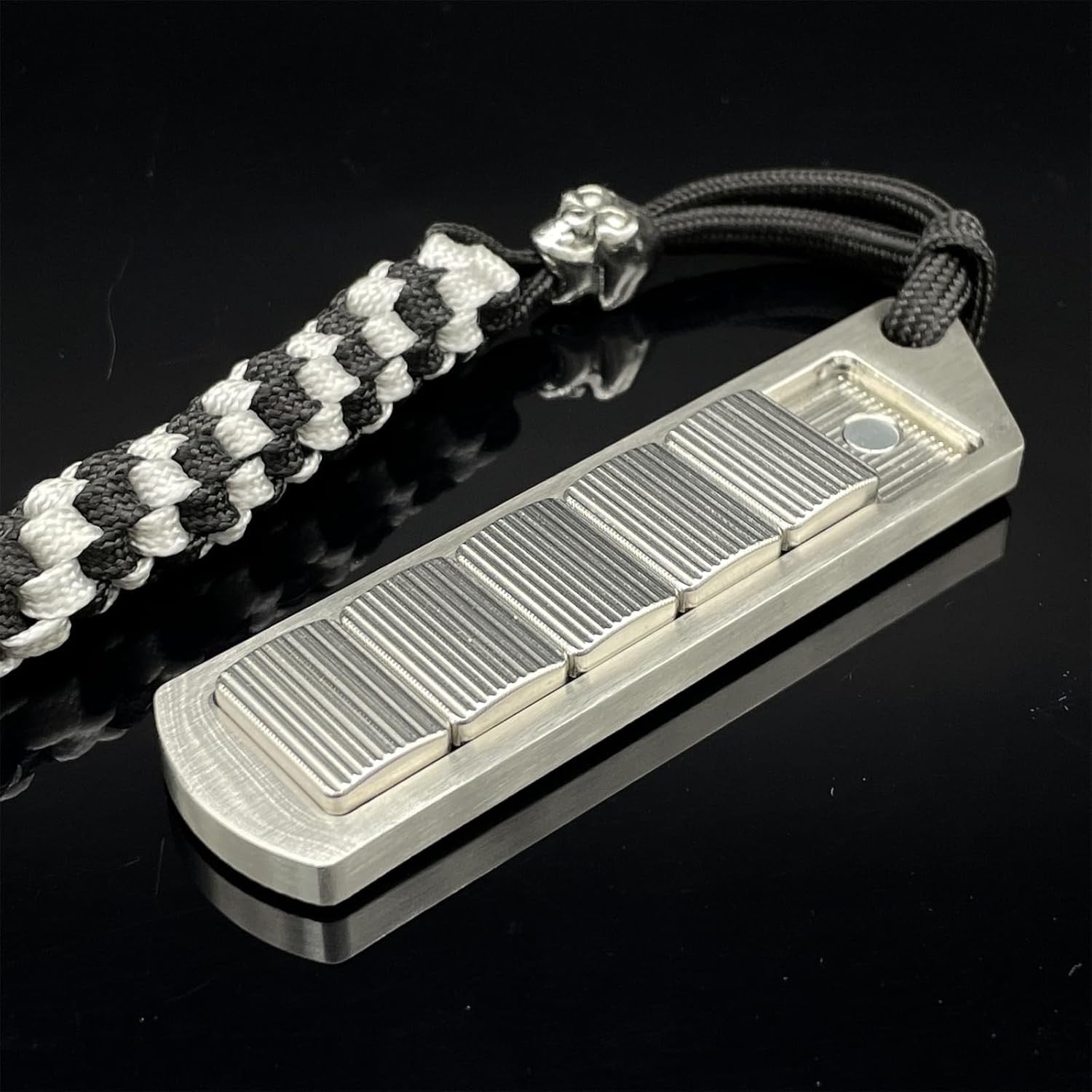 Metal Pea Pod Fidget Slider Stainless Steel EDC Stress Relief Toy