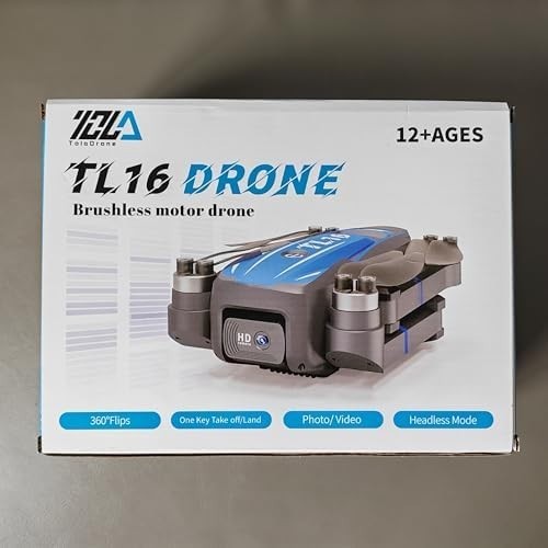 4K Drone with Camera for Adults, Brushless Motor Foldable Quadcopter Drone