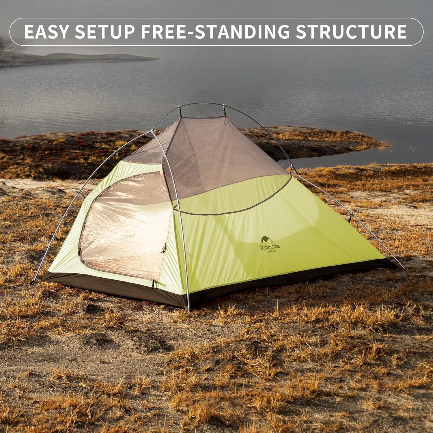 2 Person Lightweight Backpacking Tent 3-4 Season