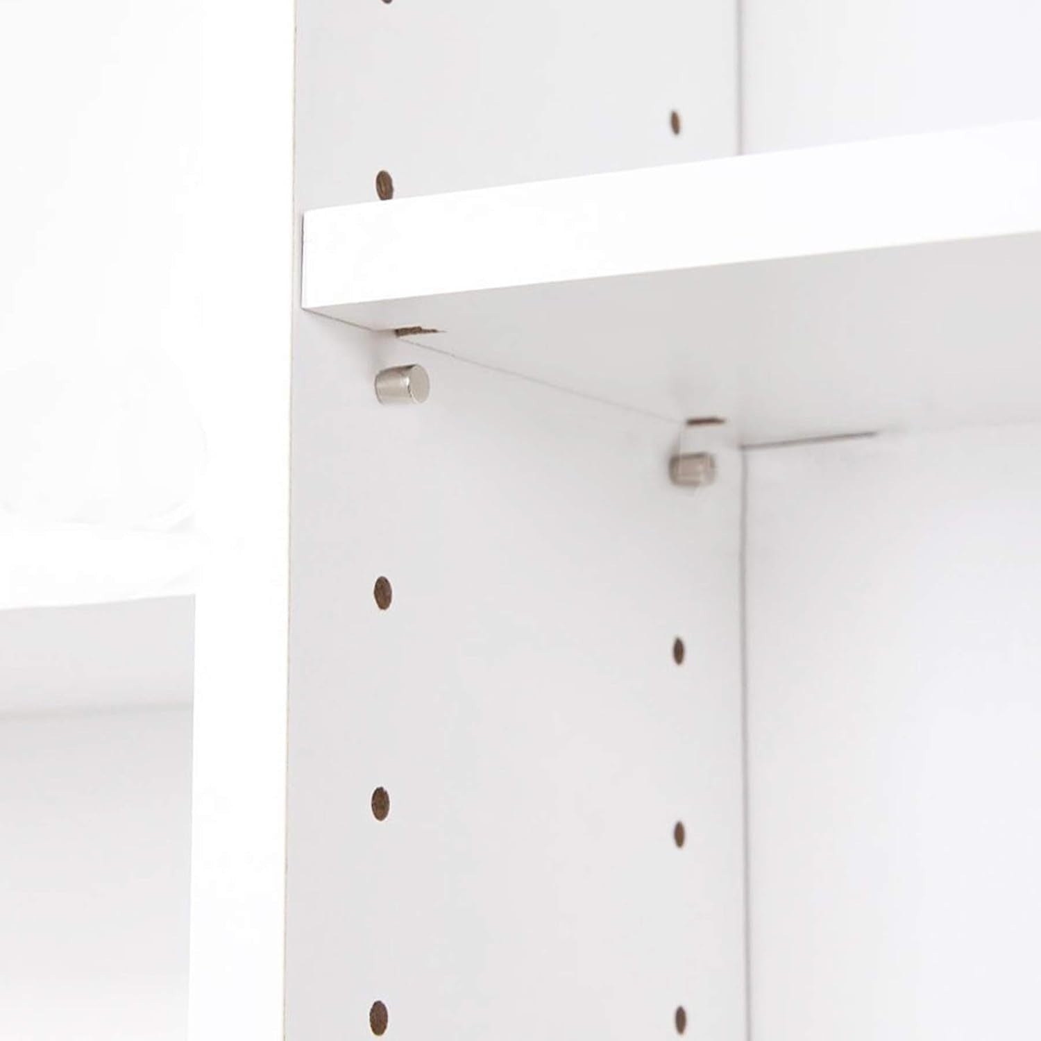 CD DVD Storage Shelf Rack 1116 CD 528 DVD Adjustable Media Bookcase