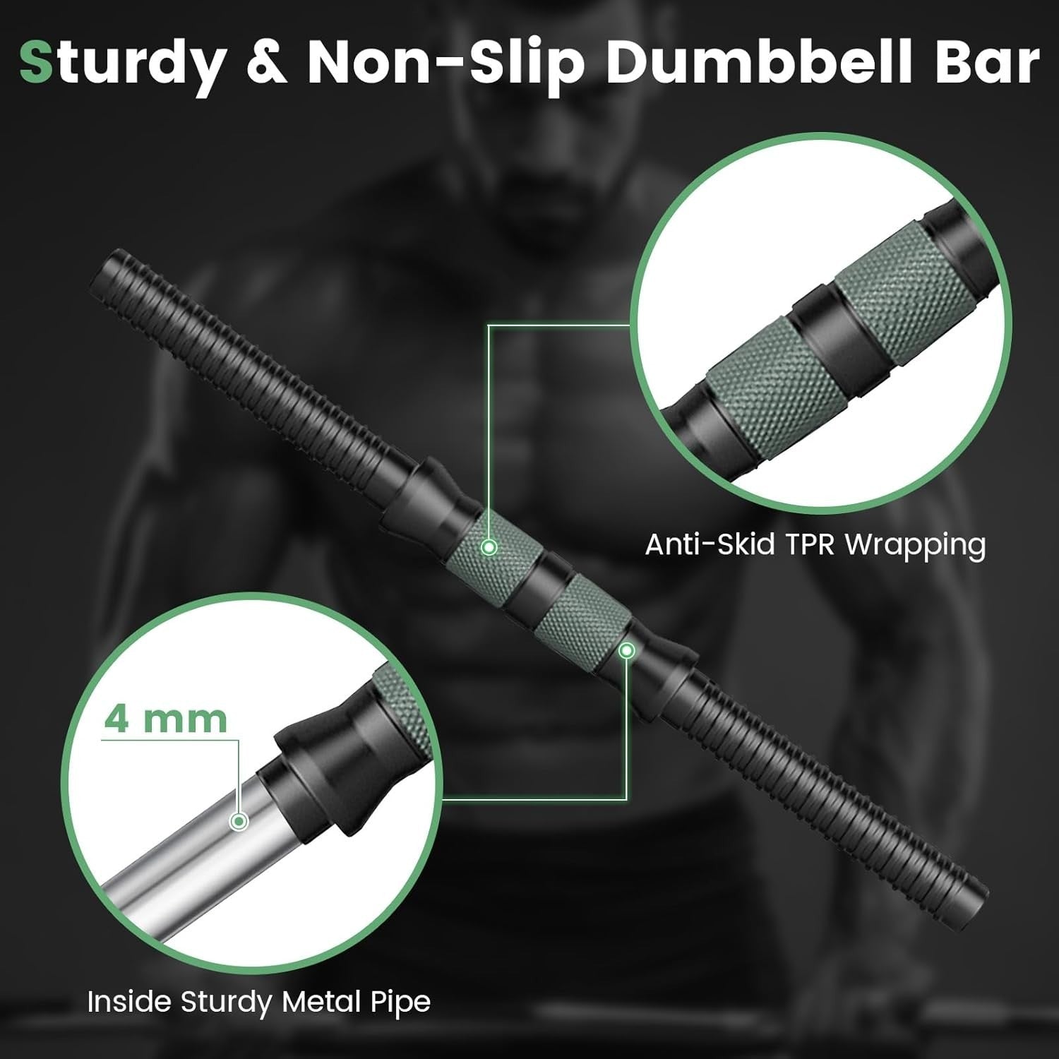 21kg 4-in-1 Adjustable Dumbbell Barbell Kettlebell Push Up Home Gym
