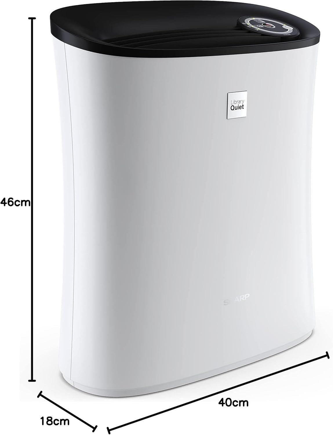 Compact HEPA Air Purifier Quiet Sleep Mode 21sqm Allergy Pet Dust