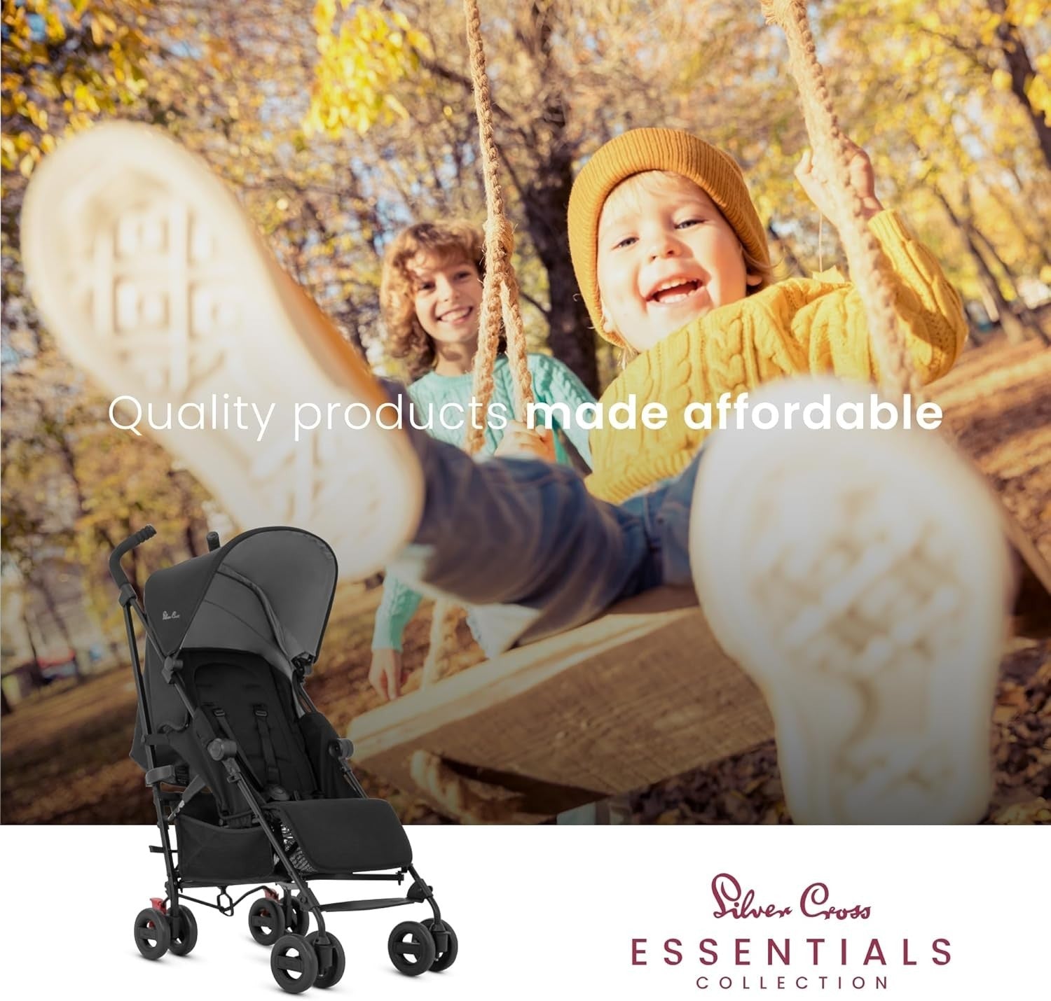 Lightweight Travel Pushchair Umbrella Fold Buggy Lie Flat Newborn–4Y