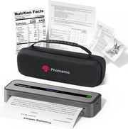 A4 Portable Thermal Printer 300DPI Bluetooth Inkless Grey