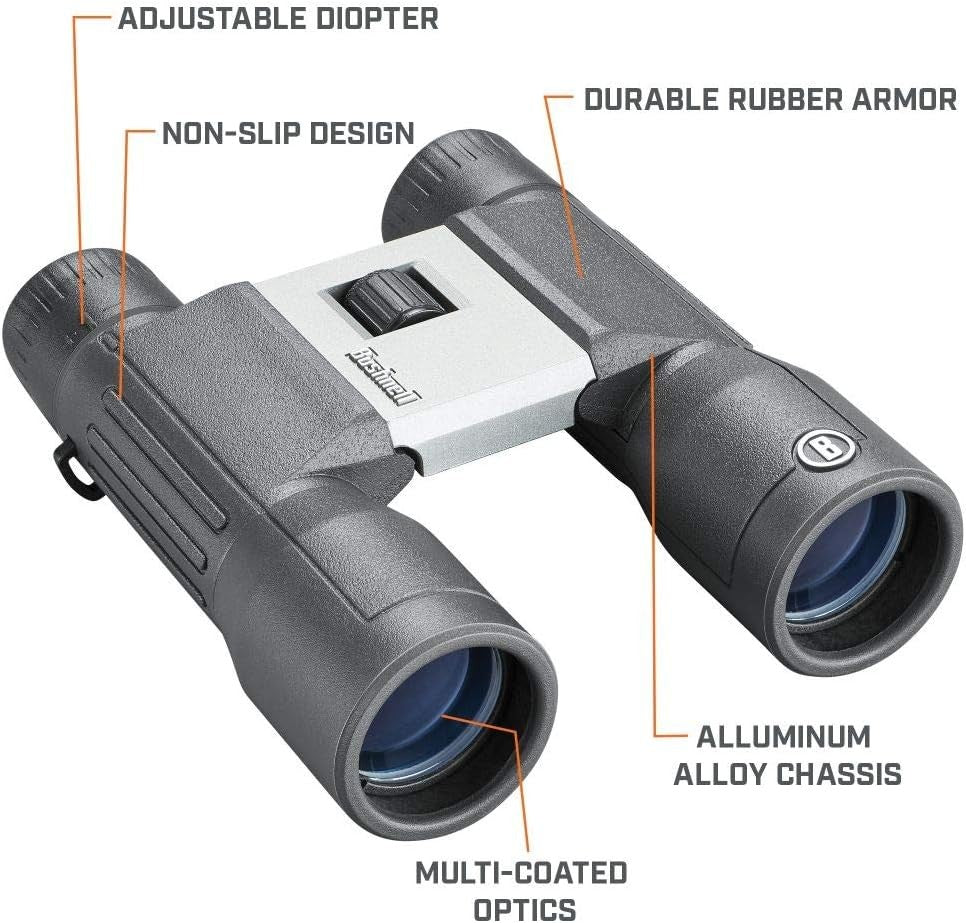 2–16x32 Zoom Binoculars Compact HD Multicoated Outdoor Travel Birding