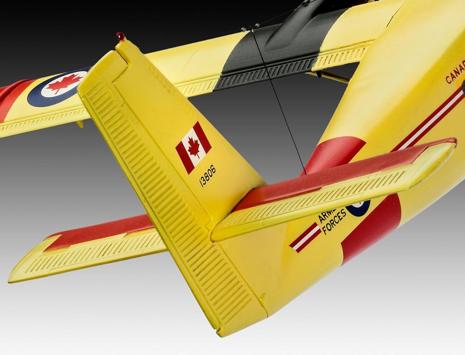 DHC-6 Twin Otter 1:72 Aircraft Model Kit – 95 Parts Unpainted Build Set