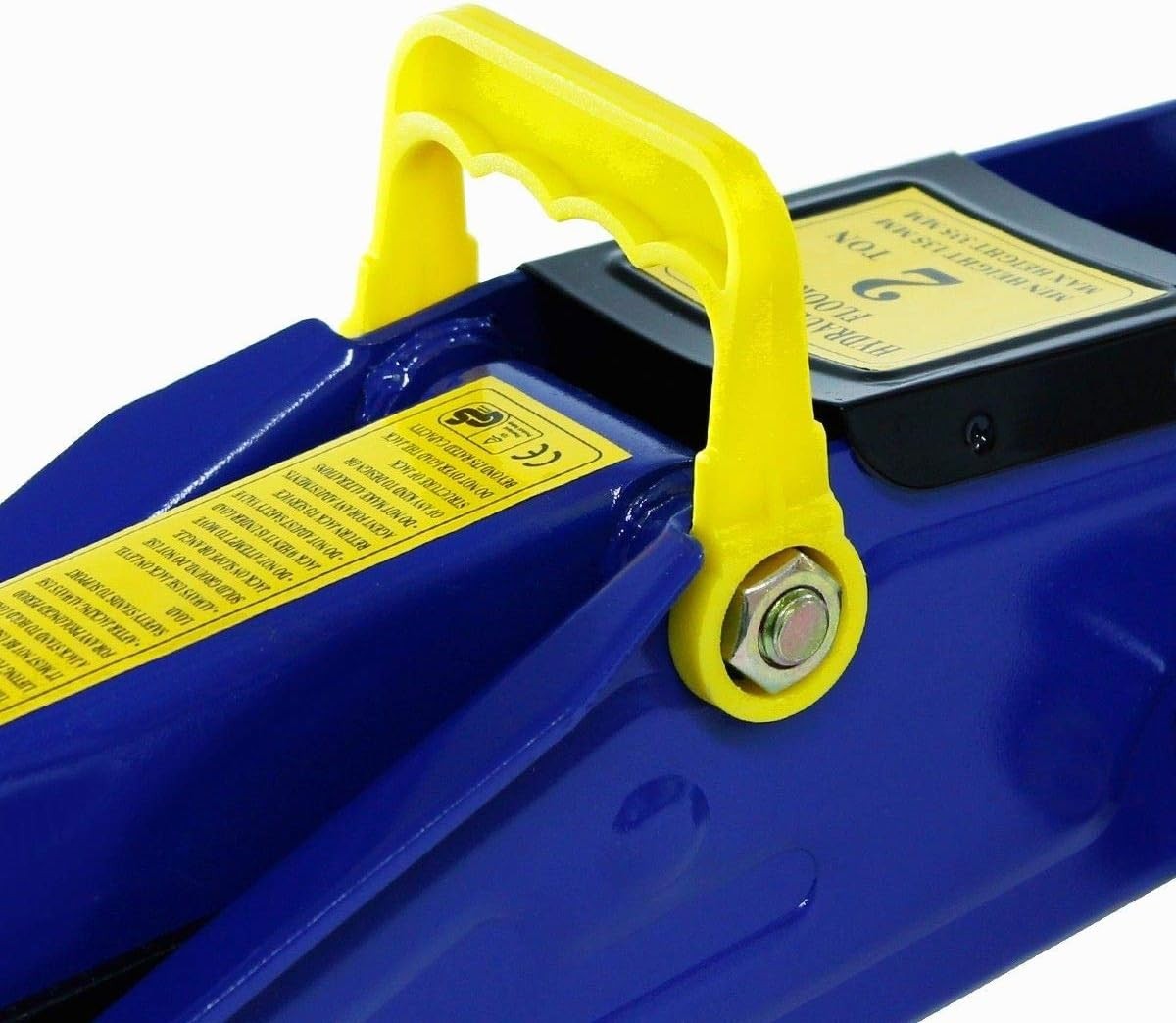 2 Ton Hydraulic Trolley Jack Heavy Duty Car Van Lift 135–320mm Rocket Rise+Case