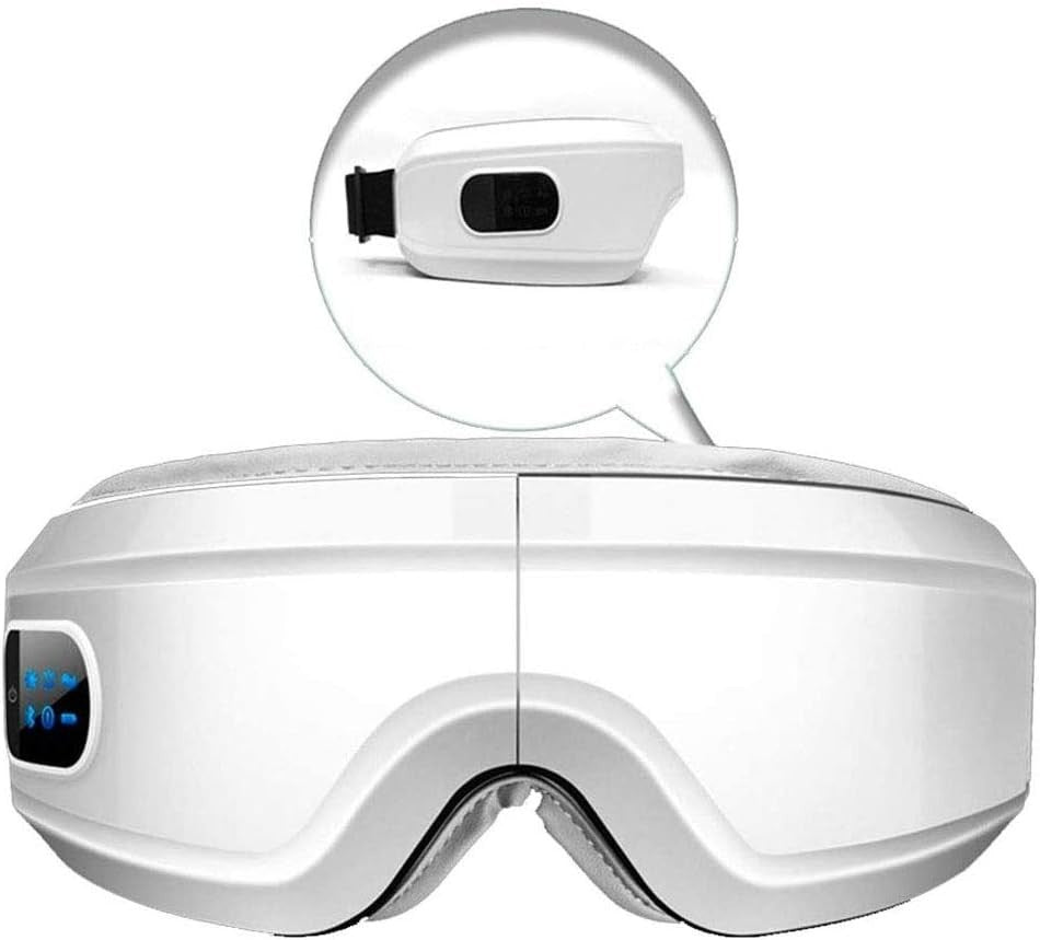 Heated Eye Massager Compression Bluetooth Foldable Sleep Mask