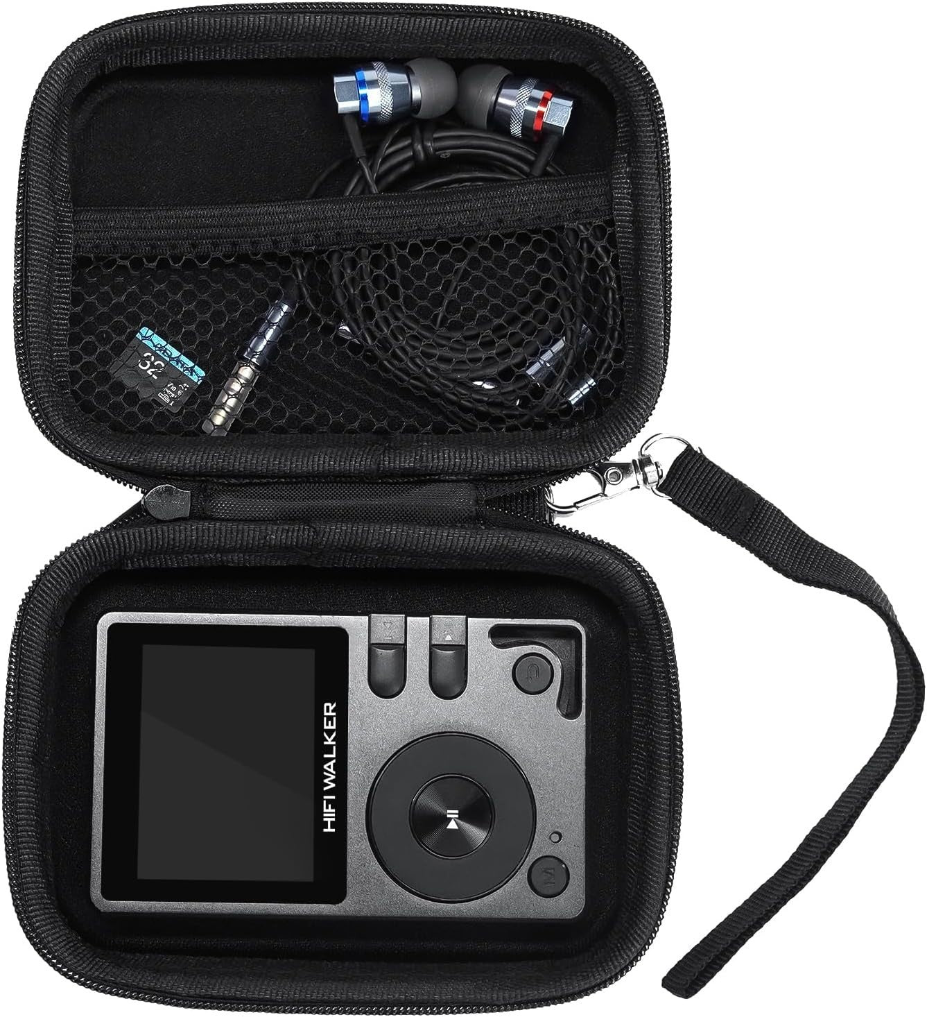 Hard EVA Carry Case for HIFI WALKER MP3 Players Travel Protective Bag