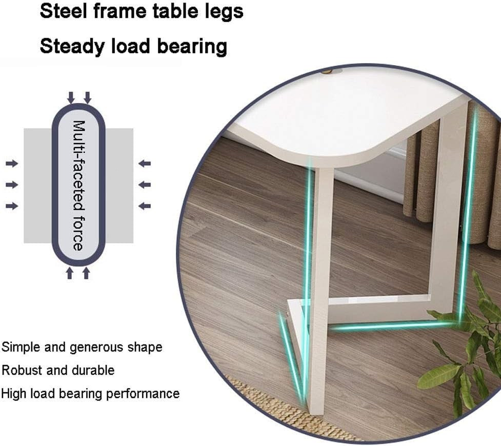 White Dressing Table Stool Set Vanity Desk Movable Mirror Makeup Storage Wood