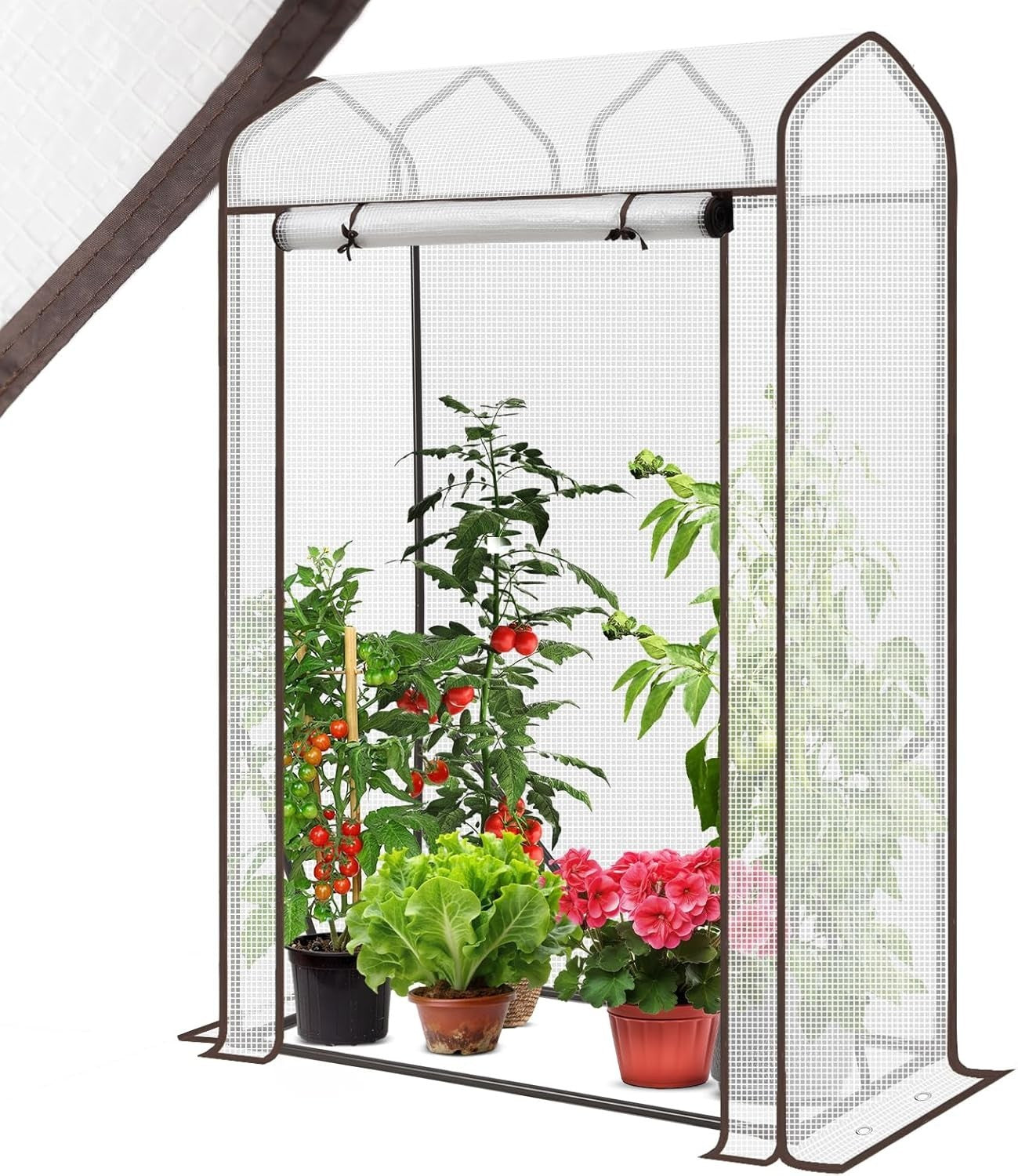 Heavy Duty Tomato Greenhouse 150x100x50cm Waterproof UV Protection Grow Tent