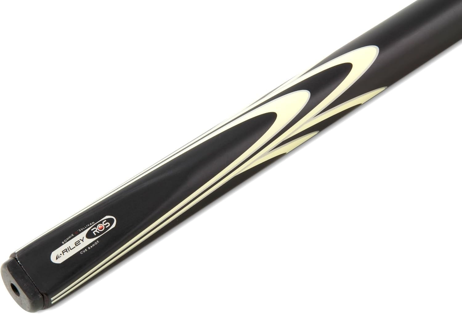 57in Snooker Pool Cue 9.5mm Tip Centre Joint 2pc Balanced Weight Hologram