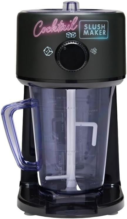 Cocktail Slushie Maker Machine 1L Frozen Drinks Party Home Bar Black