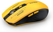 RAPIQUE Bluetooth Wireless Mouse Tri-Mode USB Receiver PC Laptop Mac
