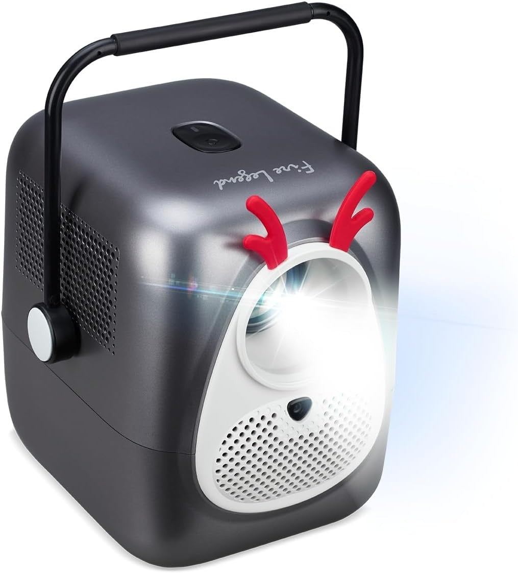 Portable 1080P Full HD LED Projector WiFi HDMI Keystone Home Cinema