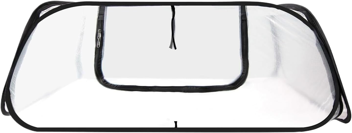 Portable Mesh Tunnel Greenhouse Waterproof UV Protection Cold Frame 35x35cm