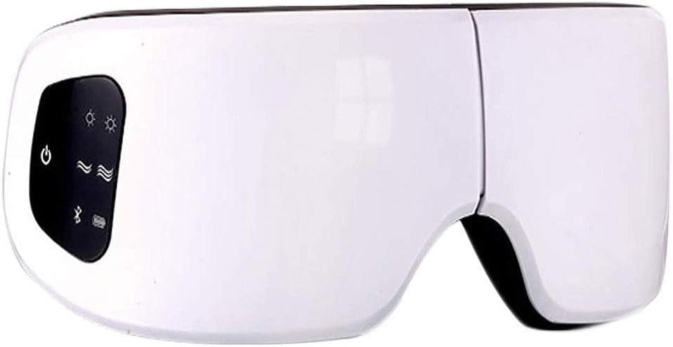 Foldable Heated Eye Massager Air Pressure Bluetooth Sleep