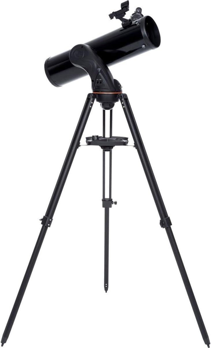 Wi-Fi Enabled 130mm Schmidt-Cassegrain Telescope with StarPointer & App Control