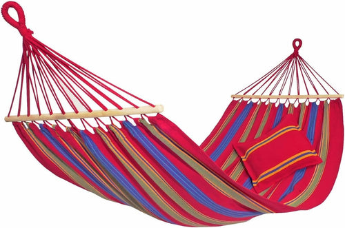 Cayenne Weatherproof Spreader Bar Hammock – 1 Person, Vibrant & Durable