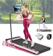 Foldable Treadmill 3.2HP 4% Incline Shock Absorbing Home Gym