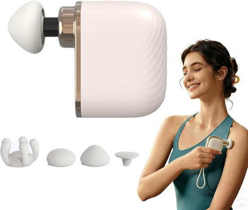 Pocket Massage Gun Mini Deep Tissue Percussion Quiet Portable Travel Muscle Tool