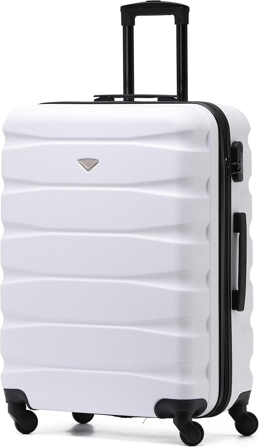 25” Medium ABS Check In Luggage Lightweight Hard Case 4 Spinner