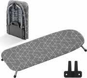 Tabletop Ironing Board Foldable Space Saving Mini Laundry Board Grey