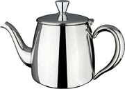 Stainless Steel Teapot 18oz Mirror Polished Tea Pot Cool Touch Handle