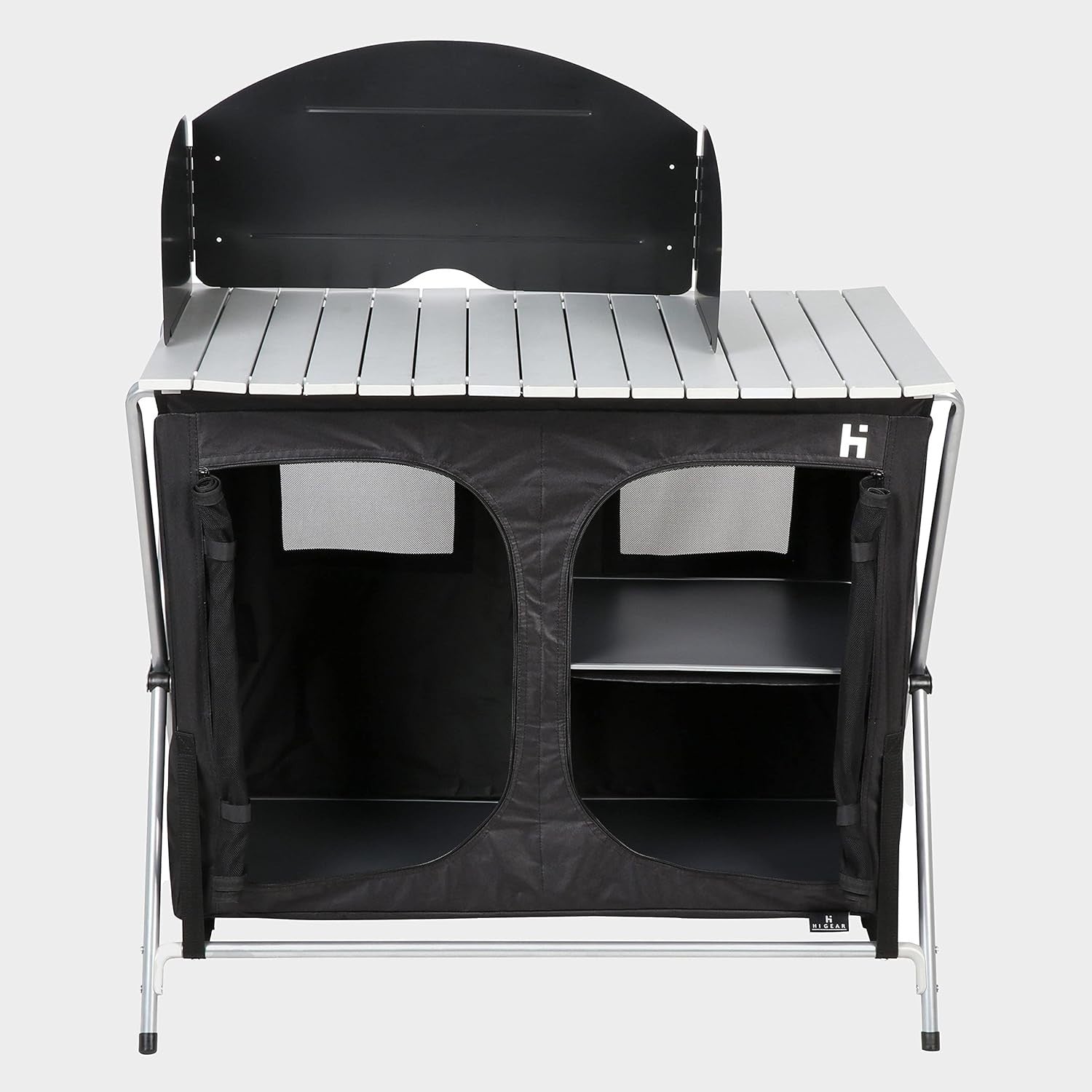Foldable Camping Kitchen Unit Stove Storage Portable Outdoor Cooking Station