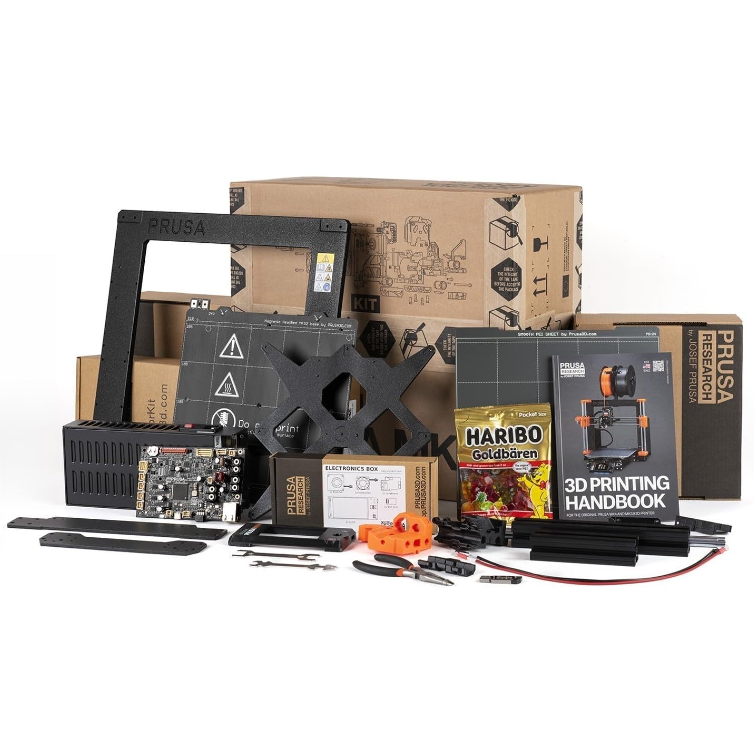 DIY 3D Printer Kit Auto Calibration Removable Sheets Beginner Friendly