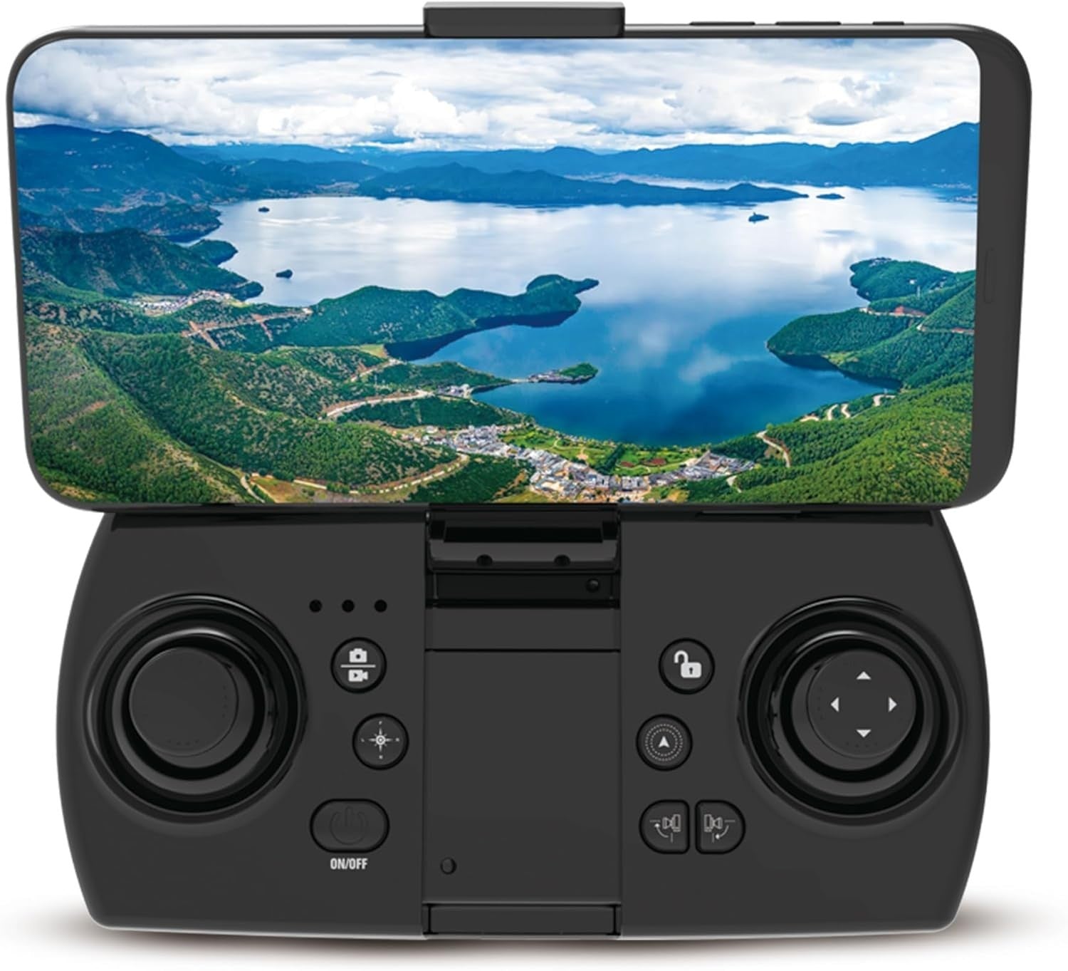 Foldable 1080P FPV Drone with Wi-Fi Camera, Obstacle Sensor & 360° Flip