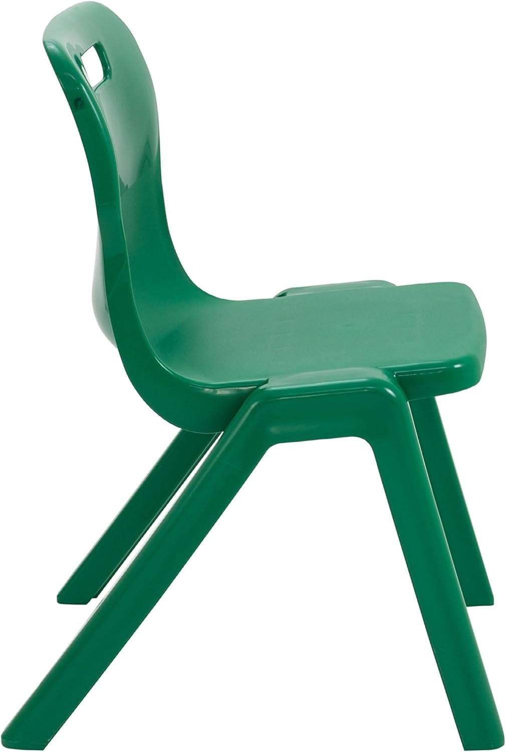 Classroom Chairs Pack of 3 Heavy Duty Stackable Size 6 Green