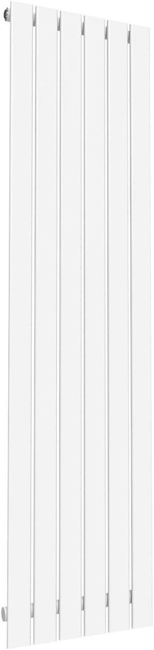 White Vertical Radiator 1800x452mm Single Panel Central Heating