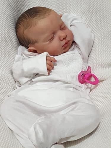 20in Reborn Baby Doll Girl Weighted Soft Cloth Body Realistic Gift