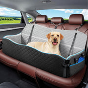 XL Dog Car Seat Bed 120lb Booster Travel Cushion Washable Backseat