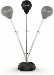 Freestanding Reflex Boxing Trainer Adjustable Speed Home MMA Gym