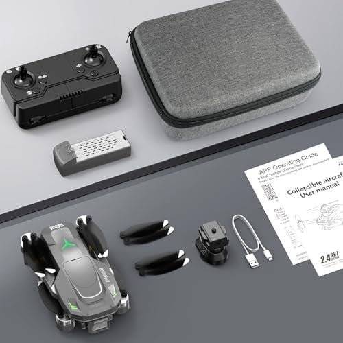 1080P HD Foldable Drone with Camera Altitude Hold 360 Flip Gesture Control Toy