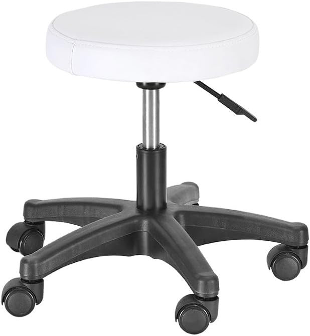 Reclining Beauty Bed Massage Table Adjustable Salon Tattoo Therapy Couch White
