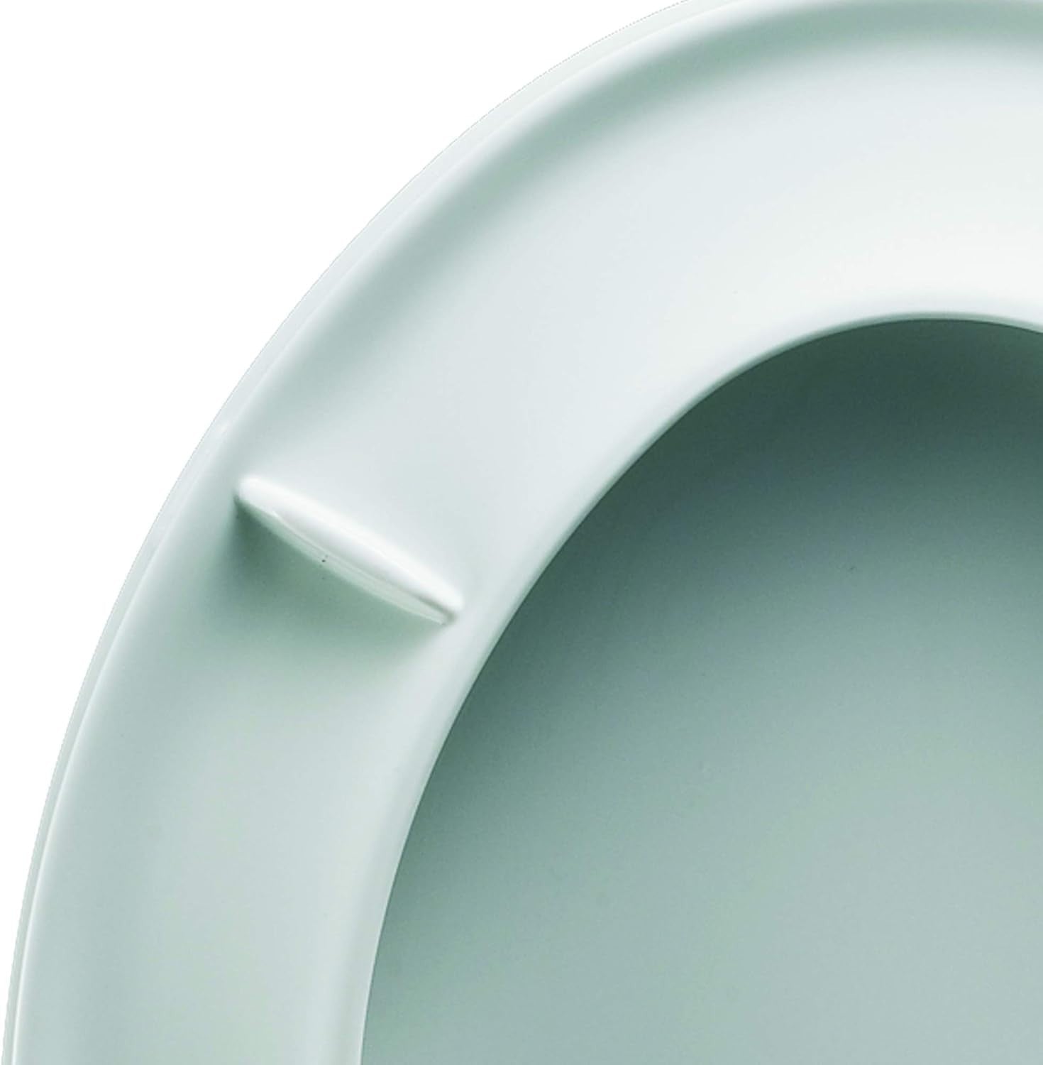 Oxford White Toilet Seat Durable Tecno-Plast Adjustable Hinges