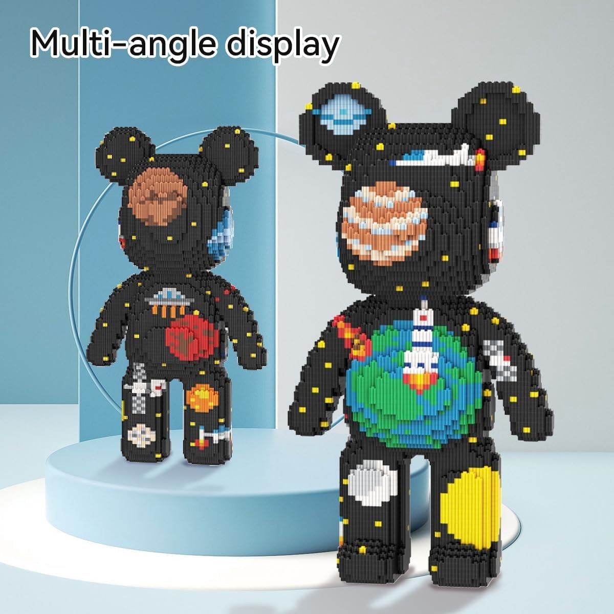 Micro Building Blocks Bear Model 5800pcs Creative Home Decor Gift for Adults