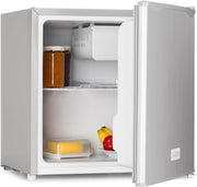 Mini Fridge 46L Mini Bar Graphite Gray Portable Freezer Quiet Compact]
