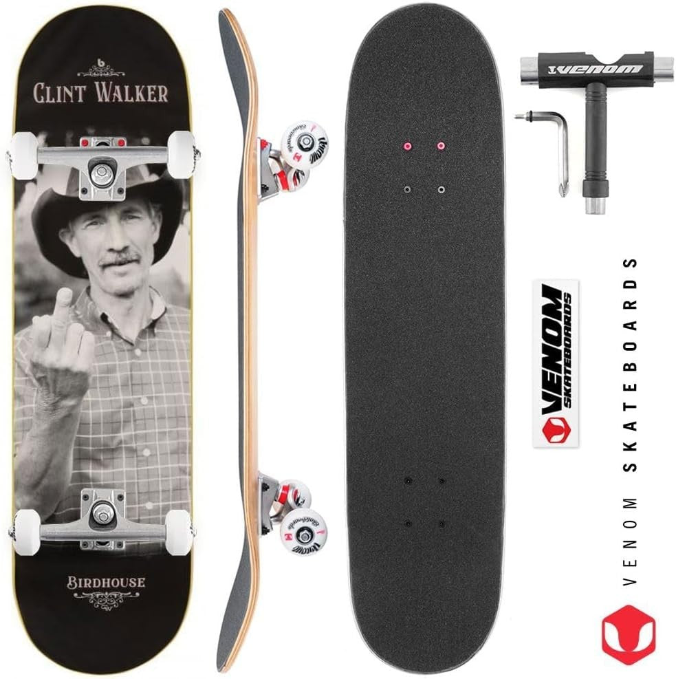 Pro Complete Skateboard 8.38 Dad Graphic Skate Street Deck Setup