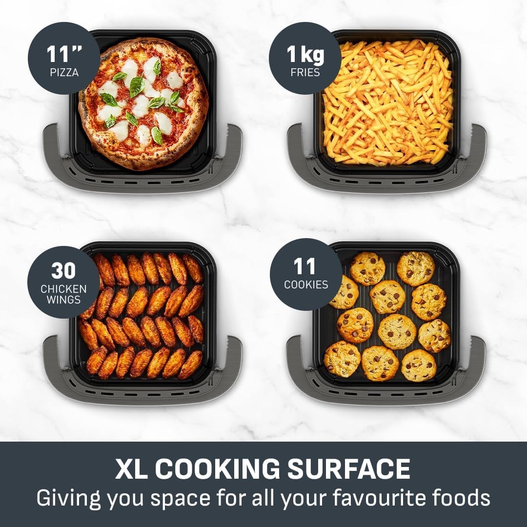 XL Pizza Air Fryer Oven | Extra-Crisp Tech | Viewing Window | Large Surface