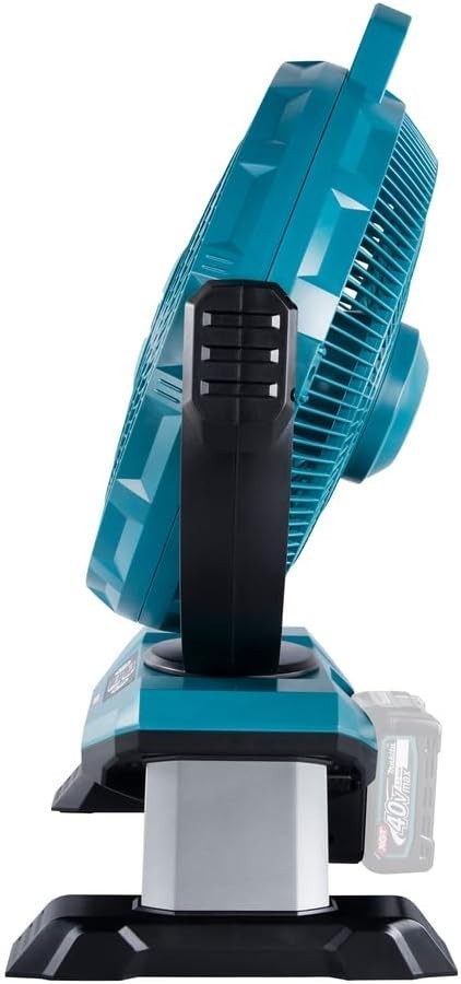 40V Max Portable Jobsite Fan – 3-Speed AC/DC Adjustable Tilt Heavy Duty Blue